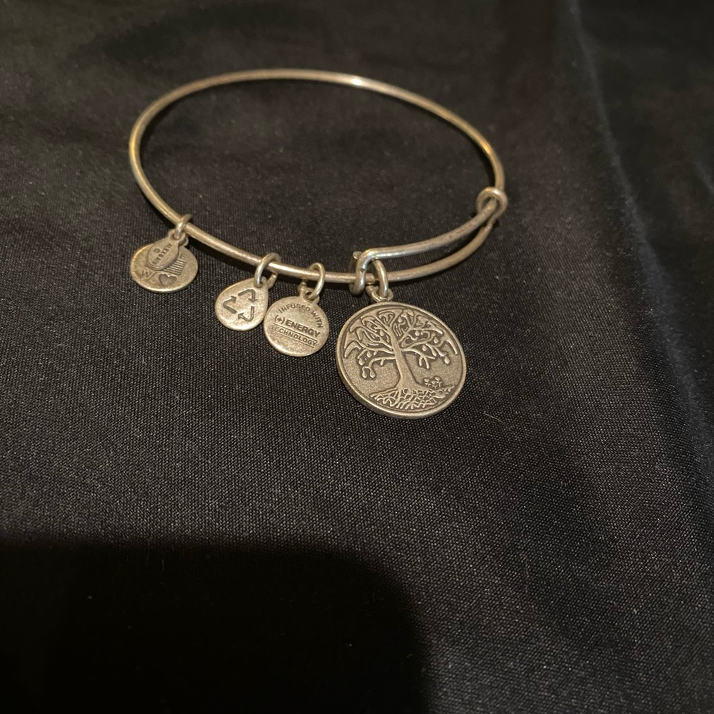 Silver Tree of Life Alex and Ani bracelet